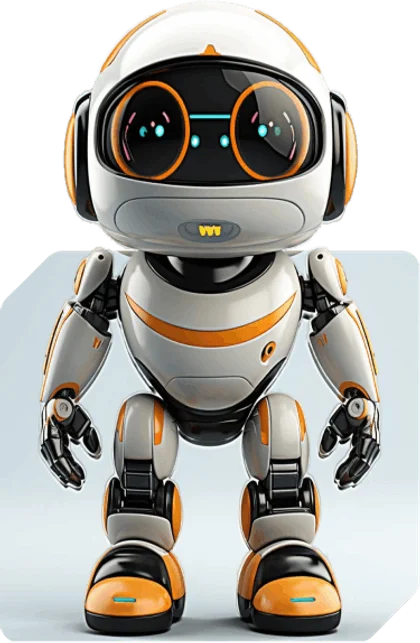 Decorative AI technology element